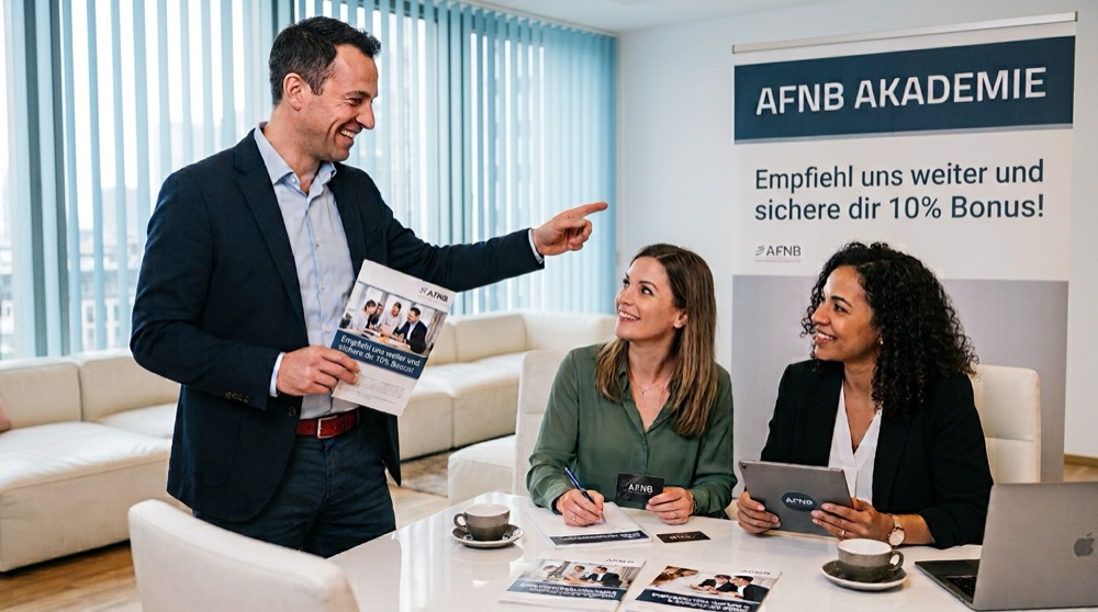 Empfiehl uns weiter und sichere dir 10% Bonus